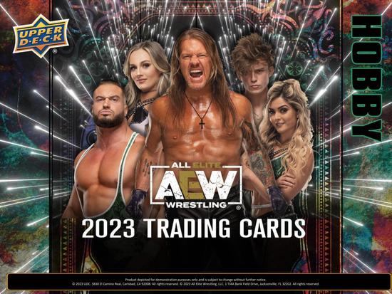 Image for 2023 Upper Deck All Elite Wrestling AEW Hobby Box