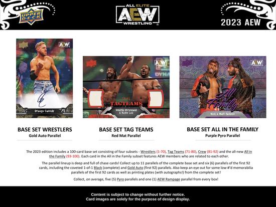 Image for 2023 Upper Deck All Elite Wrestling AEW Hobby Box