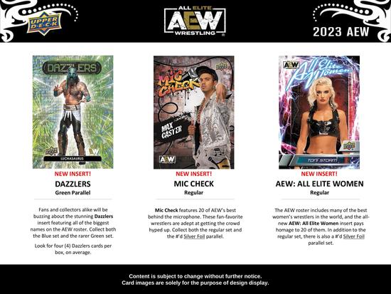 Image for 2023 Upper Deck All Elite Wrestling AEW Hobby Box