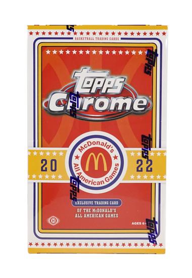Image for 2022 Topps McDonald's All American Chrome Basketball Hobby Box