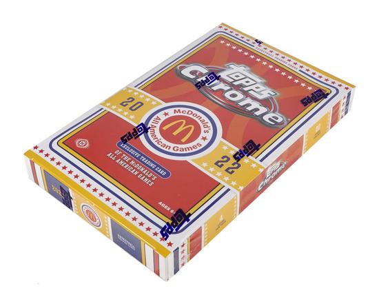 Image for 2022 Topps McDonald's All American Chrome Basketball Hobby Box