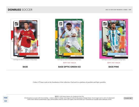 Image for 2022/23 Panini Donruss Soccer Jumbo Value Pack (Lot of 12 = 1 Box!)