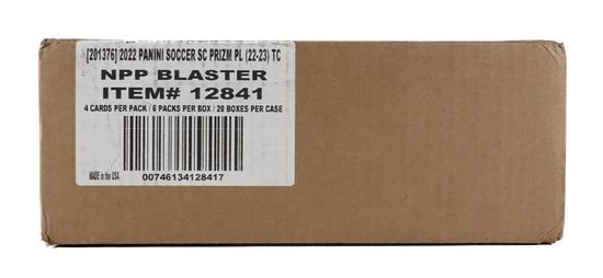 Image for 2022/23 Panini Prizm Premier League EPL Soccer Blaster 20-Box Case (Pink Mosaic Prizms!)