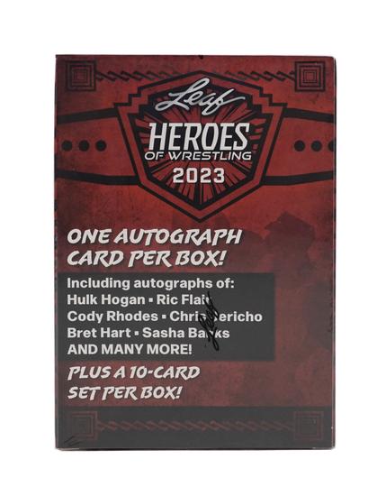 Image for 2023 Leaf Heroes of Wrestling Blaster Box (Reed Buy)