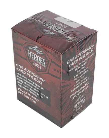 Image for 2023 Leaf Heroes of Wrestling Blaster Box (Reed Buy)