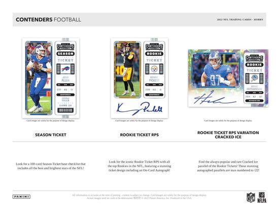 Image for 2022 Panini Contenders Football Hobby Box