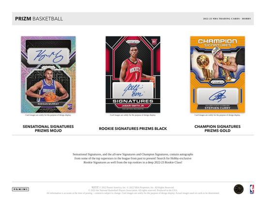 Image for 2022/23 Panini Prizm Basketball Hobby Pack