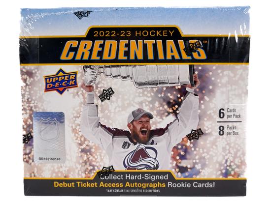 Image for 2022/23 Upper Deck Credentials Hockey Hobby Box