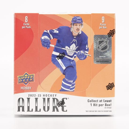 Image for 2022/23 Upper Deck Allure Hockey Hobby 18-Box Case