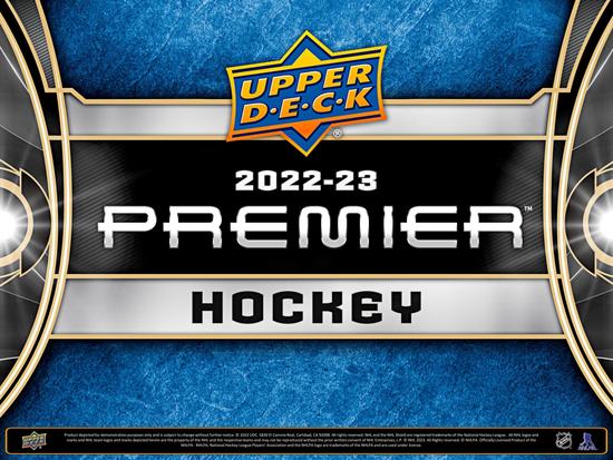 Image for 2022/23 Upper Deck Premier Hockey Hobby Box