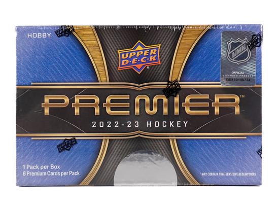 Image for 2022/23 Upper Deck Premier Hockey Hobby Box