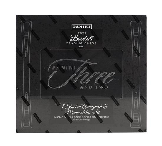 Image for 2023 Panini Three and Two Baseball Hobby Box