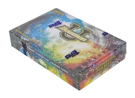 Image for 2022/23 Bowman University Inception Hobby Box