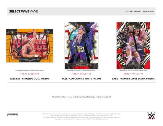 Image for 2023 Panini Select WWE Wrestling Hobby Box