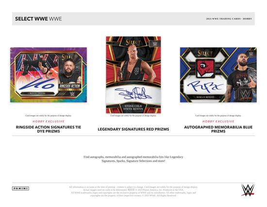 Image for 2023 Panini Select WWE Wrestling Hobby Box
