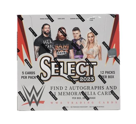 Image for 2023 Panini Select WWE Wrestling Hobby Box