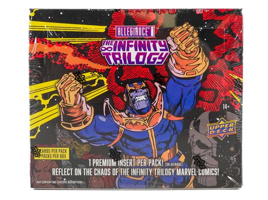 Image for Marvel Allegiance: The Infinity Trilogy Hobby Box (Upper Deck 2023)