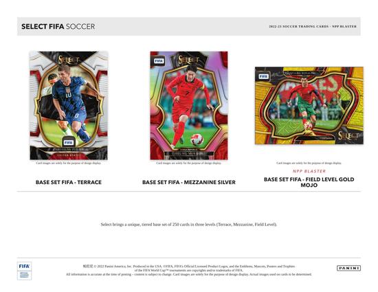 Image for 2022/23 Panini Select FIFA Soccer Blaster Box