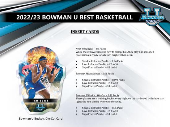 Image for 2022/23 Bowman University's Best Basketball Hobby Box