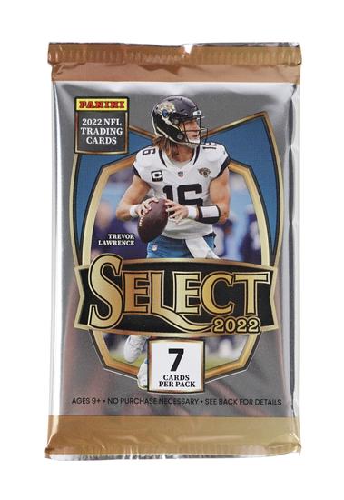 Image for 2022 Panini Select Football Mega Box (Black & Green Die-Cuts!)