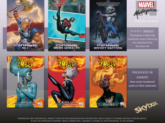 Image for Marvel Masterpieces (featuring Dan dos Santos) Hobby Box (Upper Deck 2023)