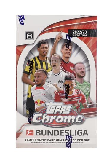 Image for 2022/23 Topps Chrome Bundesliga Soccer Hobby 12-Box Case