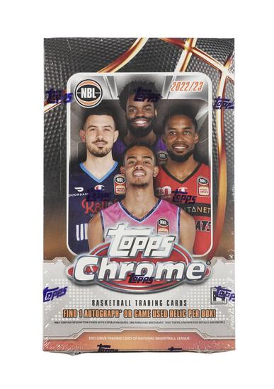 Image for 2022/23 Topps Chrome NBL Basketball Hobby 12-Box Case