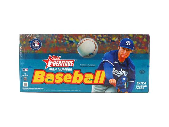 Image for 2024 Topps Heritage High Number Baseball Hobby Box