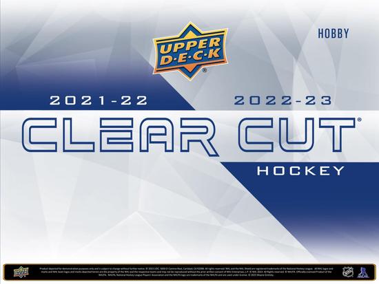 Image for 2022/23 Upper Deck Clear Cut Hockey Hobby 30-Box Case