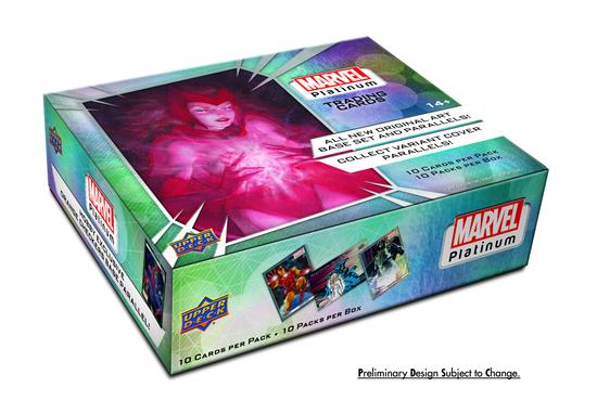 Image for 2024 Upper Deck Marvel Platinum Trading Cards Hobby Box