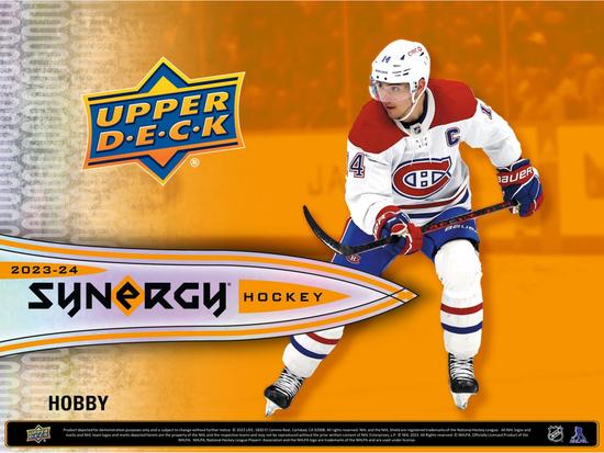 Image for 2023/24 Upper Deck Synergy Hockey Hobby 16-Box Case