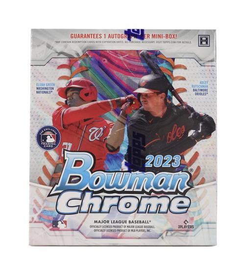 Image for 2023 Bowman Chrome Baseball Hobby Box