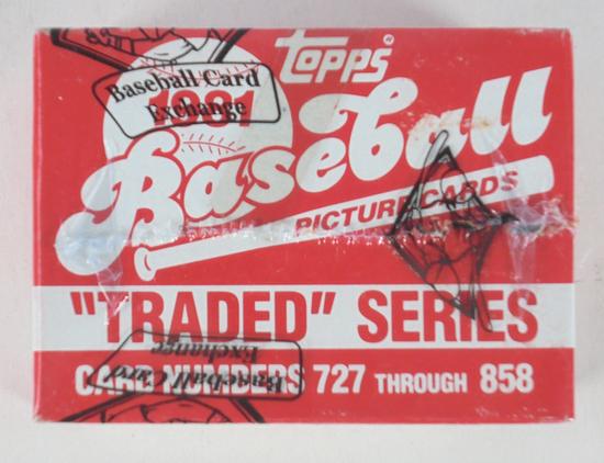 Image for 1981 Topps Traded & Rookies Baseball Factory Set (BBCE) (FASC) (Reed Buy)