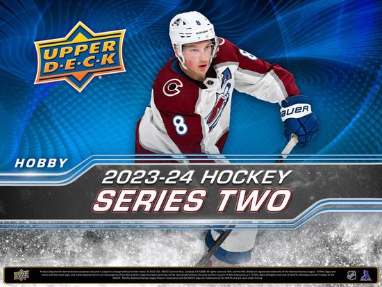 Image for 2023/24 Upper Deck Series 2 Hockey Hobby 12-Box Case