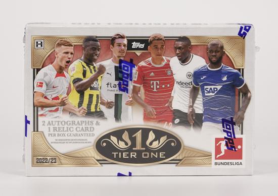 Image for 2022/23 Topps Tier One Bundesliga Soccer Hobby Box