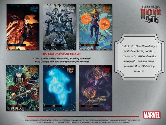 MARVEL FLEER ULTRA MIDNIGHT SONS TRADING CARDS HOBBY BOX