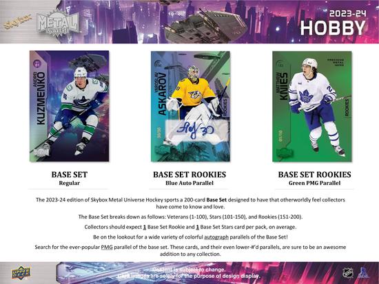 Image for 2023/24 Upper Deck Skybox Metal Universe Hockey Hobby 16-Box Case