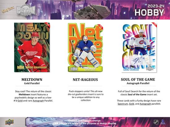 Image for 2023/24 Upper Deck Skybox Metal Universe Hockey Hobby 16-Box Case