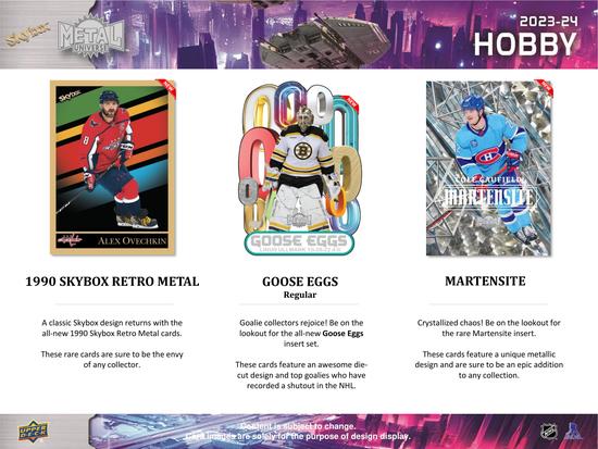 Image for 2023/24 Upper Deck Skybox Metal Universe Hockey Hobby 16-Box Case