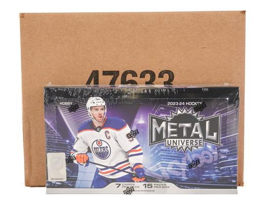 Image for 2023/24 Upper Deck Skybox Metal Universe Hockey Hobby 16-Box Case