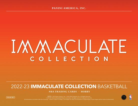 Image for 2022/23 Panini Immaculate Basketball Hobby Box
