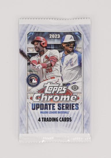 Image for 2023 Topps Chrome Update Series Baseball Hobby Box