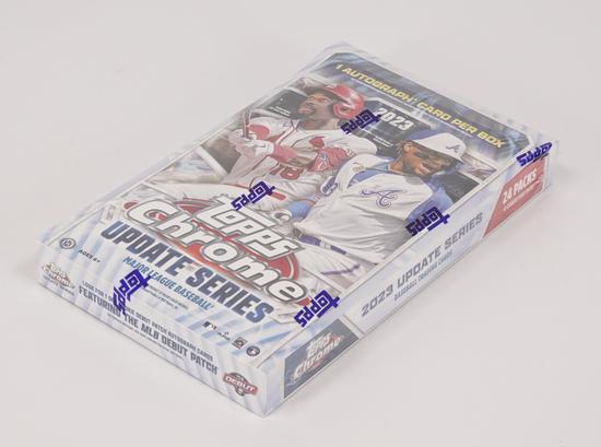 Image for 2023 Topps Chrome Update Series Baseball Hobby Box