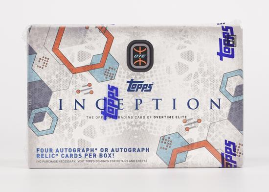 Image for 2022/23 Topps Inception Overtime Elite Basketball Hobby Box