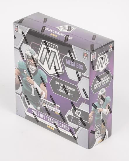 Image for 2023 Panini Mosaic Football Hobby Mega Box (Camo Red Parallels!)