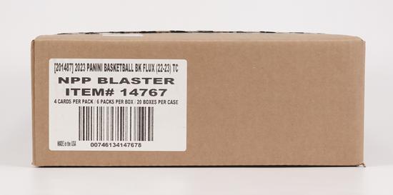 Image for 2022/23 Panini Flux Basketball Blaster 20-Box Case
