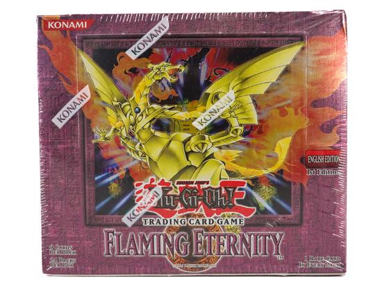 Image for Yu-Gi-Oh Flaming Eternity 1st Edition FET 24-Pack Retail Booster Box (EX-MT *893)