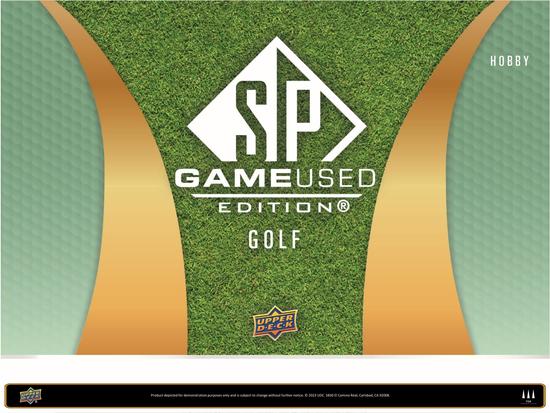 Image for 2024 Upper Deck SP Game Used Golf Hobby Box
