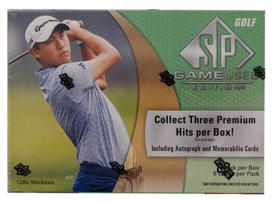 Image for 2024 Upper Deck SP Game Used Golf Hobby Box