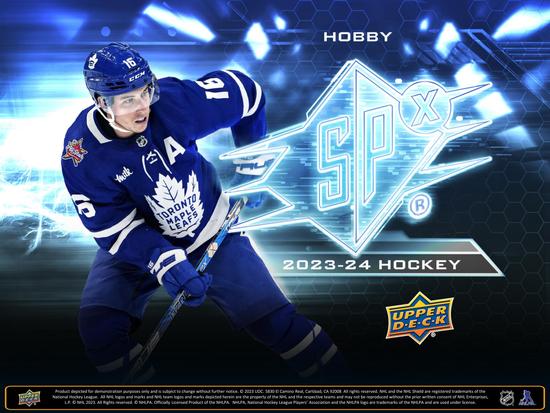 Image for 2023/24 Upper Deck SPx Hockey Hobby Box